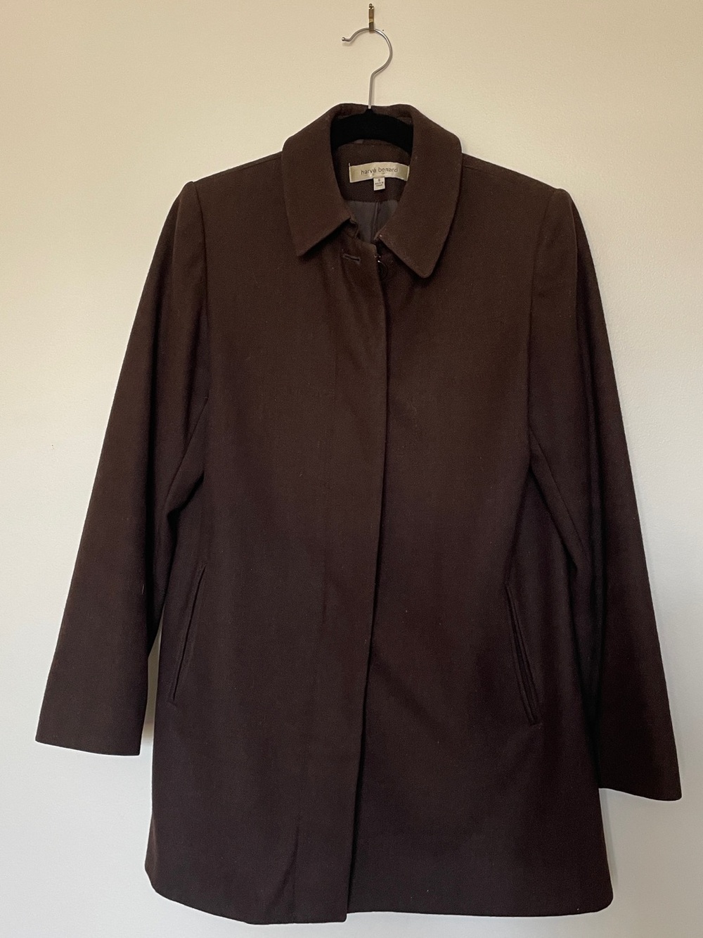 Harvé Benard Brown Trench Coat